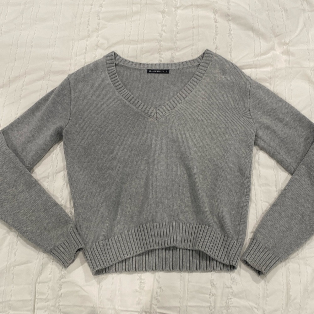 Oversized grey sweater